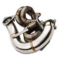 Laděné výfukové svody a downpipe Direnza Renault Megane Mk2 RS 225 / Mk3 RS 250 (06-16) - 3mm steam pipe