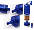 Benzínový filtr Epman univerzální na hadici 12mm - modrý (300LPH)