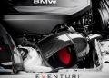 Karbonové sání Eventuri pro BMW 1-Series F20 / F21 M140i / 2-Series F22 / F23 M240i / 3-Series F30 / F31 / GT F34 340i (16-) - černý karbon