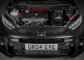 Karbonové sání Eventuri pro Toyota Yaris GR4 (20-) - černý karbon