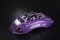 Přední brzdový kit D2 Racing pro Hyundai Coupe (02-08), 8-pístkové brzdiče verze Sport, pevné kotouče 330x32mm