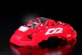 Přední brzdový kit D2 Racing pro Honda Odyssey RA6/RA7 (99-03), 8-pístkové brzdiče, plovoucí kotouče 421x36mm