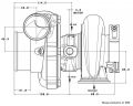 Turbodmychadlo Garrett GTX2867R Gen II Super Core - 849894-5002S