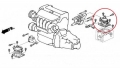 Držák motoru zadní Vibra-Technics Honda Accord CL7/CL9 (02-) - silniční
