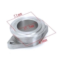 Adaptér na wastegate 38mm na 44mm v-band