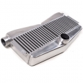 Intercooler FMIC 760 x 280 x 75mm (700 x 180 x 75mm) twin-turbo - výstupy 63,5/76mm