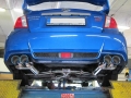 Catback výfuk Invidia typ Q300 pro Subaru Impreza VA WRX/STi (14-16) - homologace (titan look koncovky)