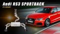 Catback výfuk Innotech (IPE) na Audi RS3 8V.2 Sportback (17-)