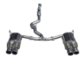 Catback výfuk Invidia typ Q300 pro Subaru Impreza GV WRX/STi (11-13) - homologace (leštěné koncovky)