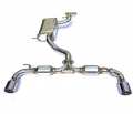 Catback výfuk Invidia typ Q300 pro VW Golf 6 GTi 2.0 TFSI (08-13) - homologace