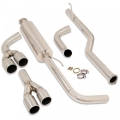 Catback výfuk Jap Parts Nissan Navara D40 2.5TD DCI (05-15)