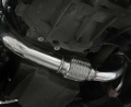 Downpipe s náhradou katalyzátoru Jap Parts Ford Focus Mk3 1.0T EcoBoost Zetec S (14-18)