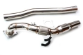 Downpipe se sportovním katalyzátorem Jap Parts Škoda Superb II 3T 1.8/2.0T FSI/TSI 4x4 (08-15)