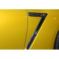 Karbonové držáky znaků na blatnících Knight Racer Nissan GT-R R35 (08-13)