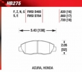Brzdové destičky přední Hawk Honda Accord 2.0 CB3 (89-94)