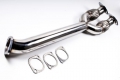 Středový díl k výfuku Y pipe Japspeed Nissan GT-R R35 - 2x 76mm > 89mm