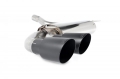 Downpipe back Milltek Audi Coupe UR Quattro 10v Turbo (89-91) - verze bez rezonátoru - koncovka černá