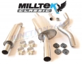 Downpipe back výfuk Milltek VW Golf 1 GTi (76-83) - verze s rezonátorem