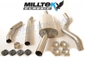 Manifold back výfuk Milltek VW Golf 1 GTi (76-83) - verze bez rezonátoru - OEM svody