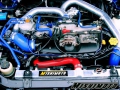 Hadicový kit Mishimoto Subaru Impreza WRX/STI (01-07) modrý