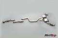 Turboback výfuk Milltek Ford Focus Mk2 RS 2.5T 305PS (09-10) - verze bez rezonátoru