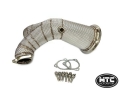 Downpipe s náhradou katalyzátoru MTC Motorsport Audi S4 8W / S5 B9 3.0 TFSI V6 (16-18)
