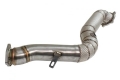 Downpipes s náhradami katalyzátorů TurboWorks Audi S6 / S7 C7 4G / S8 D4 4.0 TFSI V8 (12-19)