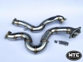 Downpipes s náhradami katalyzátorů MTC Motorsport Audi RS6 C7/C7.5 4G Avant 4.0 TFSI V8 (13-18) - 76mm