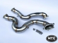Downpipes s náhradami katalyzátorů MTC Motorsport Audi RS6 C7/C7.5 4G Avant 4.0 TFSI V8 (13-18) - 76mm