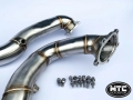 Downpipes s náhradami katalyzátorů MTC Motorsport Audi RS6 C7/C7.5 4G Avant 4.0 TFSI V8 (13-18) - 76mm