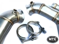 Downpipes s náhradami katalyzátorů MTC Motorsport Mercedes E-Klasse W213 E63 S AMG 4.0 twin-turbo V8 M177 (16-)