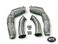 Downpipes se sportovními katalyzátory MTC Motorsport BMW X5M F95 LCI / X6M F96 LCI 4.4 V8 twin-turbo S63 (21-)
