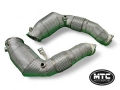 Downpipes se sportovními katalyzátory MTC Motorsport BMW X5M F95 LCI / X6M F96 LCI 4.4 V8 twin-turbo S63 (21-)