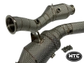 Downpipes se sportovními katalyzátory MTC Motorsport Mercedes GLC X253 43 AMG / 450 M276 (16-)