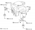 Držák motoru levý / pravý Vibra-Technics Nissan 350Z - Drift-Max - silniční