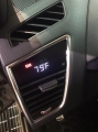 Přídavný budík P3 Gauges do ventilace pro Audi Q5 8R (08-17) - multi V3 OBD2