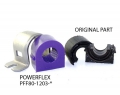 Silentbloky Powerflex Saab 9-3 (02-) Front Anti Roll Bar Mounting Bush 24mm 2 Piece (3)