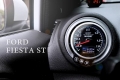 Držák budíku do ventilace Ford Fiesta MK6 (09-17) - 1x budík 52/60mm