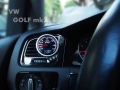 Držák budíku do ventilace VW Golf 7 (12-) - 1x budík 52/60mm