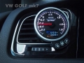 Držák budíku do ventilace VW Golf 7 (12-) - 1x budík 52/60mm
