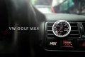 Držák budíku do ventilace VW Golf 4 (97-05) - 1x budík 52mm