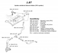 Zpětný ventil PCV na odvětrání klikové skříně ProRacing VAG 1.8T / Audi 2.7 / AAN I5 20VT - 035103245A