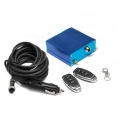 Elektronické výfukové klapky 76mm s dálkovým ovladačem (set)