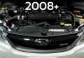 Držáky vodního chladiče ProRacing Subaru Impreza WRX / STI (08-22) - černé