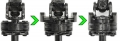 Tlumič na řídící tyč (Steering Dampener Lockdown) Subaru Forester (13-) / Legacy (10-14) / Liberty (10-21) / XV (11-)