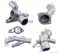 Hliníkový upgrade kit na chlazení Škoda, VW, Audi, Seat 1.8T 150-225PS