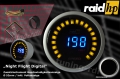 Raid Night flight digital - tachometr + voltmetr