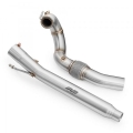 Downpipe s náhradou DPF RM Motors VW Golf 6 FWD 1.6/2.0 TDI CR 105/140/170PS (07-14)