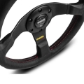 Volant Momo Tuner 350mm - černý/černý - kůže (homologace)