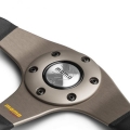 Volant Momo Tuner 350mm - černý/antracit - kůže (homologace)